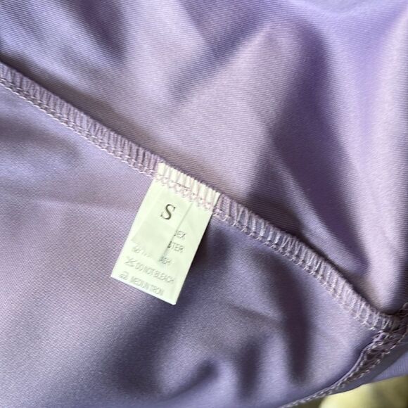 New Evening High Front slits Maxi Lavender Dress - Picture 10 of 11